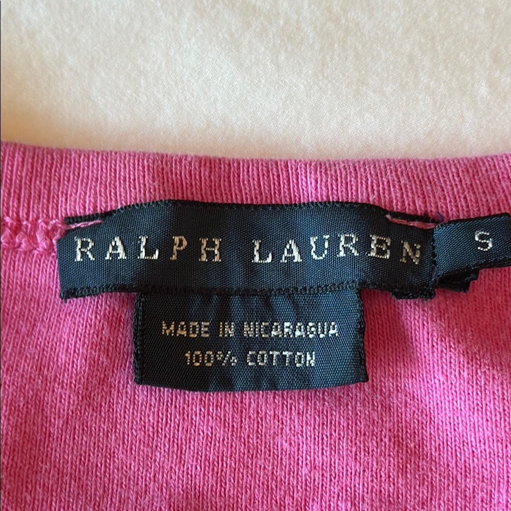Ralph Lauren Classic Pink Tank Dress - Small - Picture 5 of 8